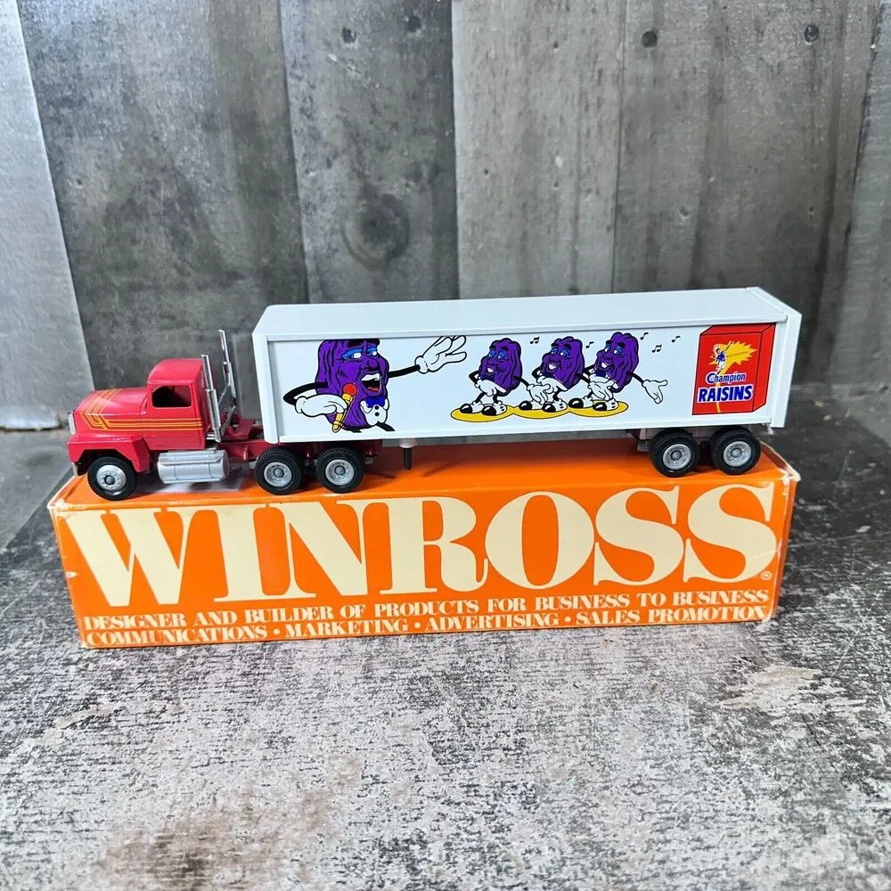 Champion‎ California Raisins '89 Winross Truck 1/64